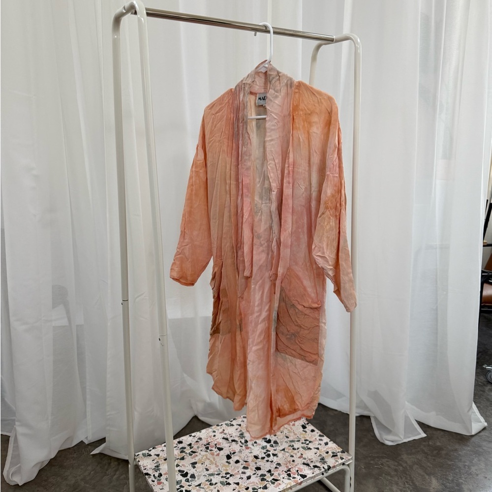 Vintage Hand Dyed Kimono Duster